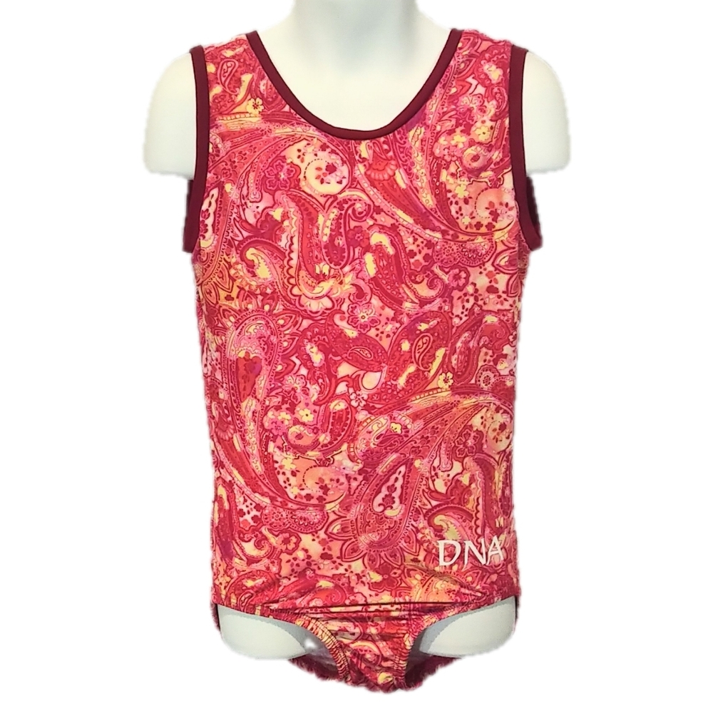 DNA Performance Wear Full Out Tank Gymnastics Leotard - Harmony - Child Large